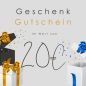 Preview: Geschenk Gutschein im Wert von 20€